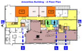 Amenities Building floor A (ground)