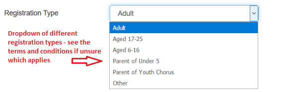 Registration type