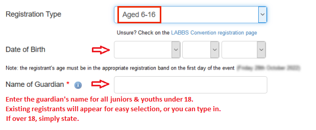 Youth extra fields